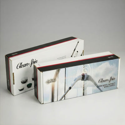 קלין ספין - המברשת המקרצפת בלחיצת כפתור