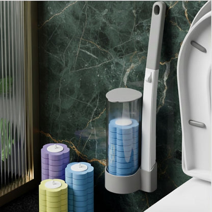 Flush Brush - המברשת עם הספוגים המתחלפים שמצחצחים את האסלה